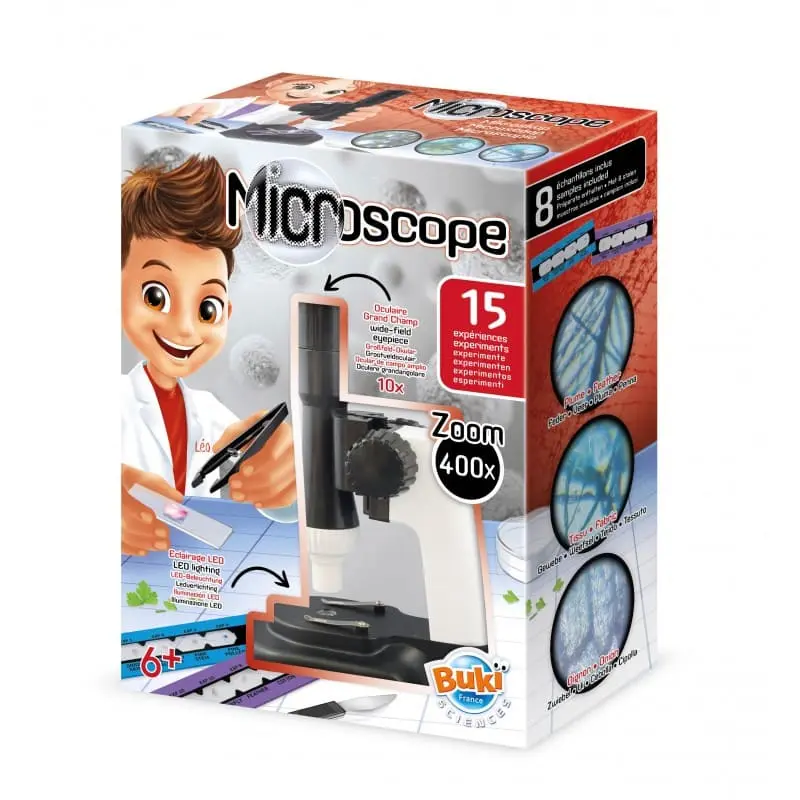 Microscope 15 expériences