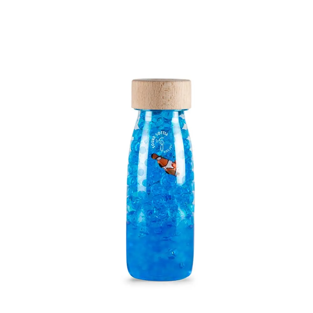 Bouteille sensorielle sonore poisson