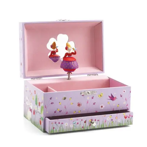 Boite à bijoux musicale mélodie de la princesse