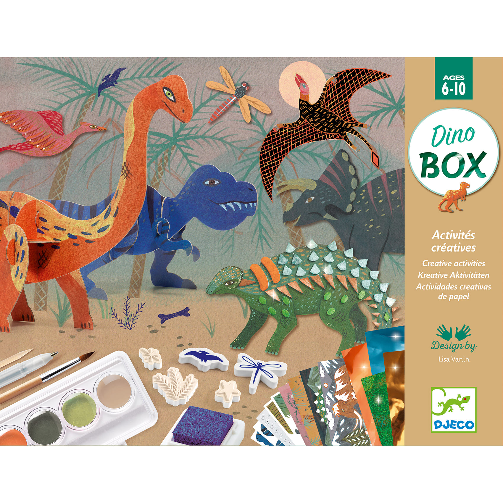 Coffret créatif dino box