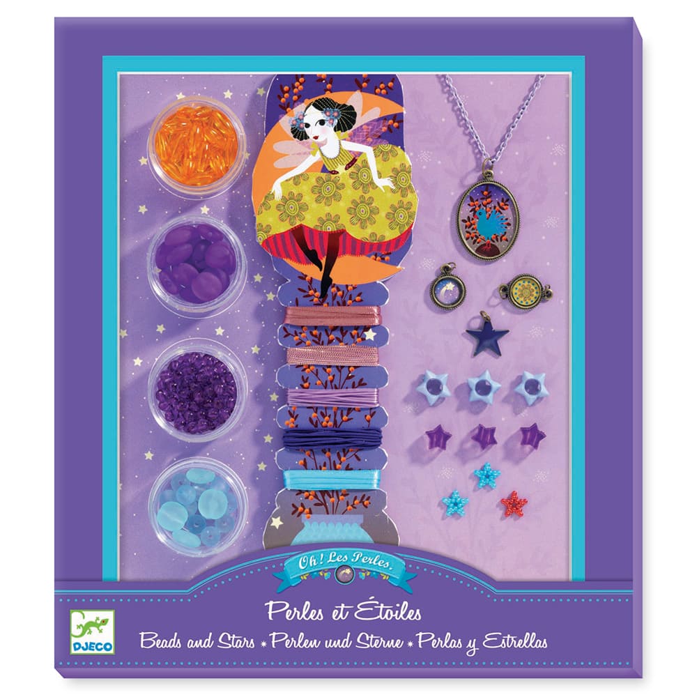 Créations bijoux perles et étoiles