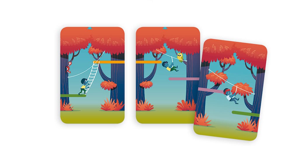 Jeu de cartes forest adventure collecte & mémoire – Image 2