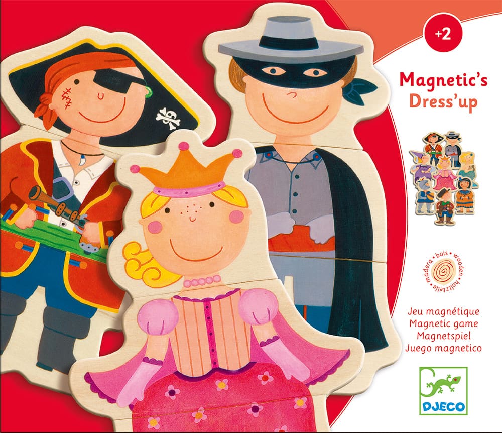 Jeu magnétique enfants deguisés