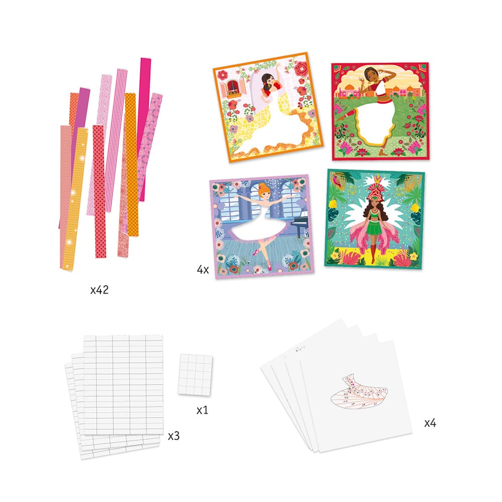 Plisse papier danseuse – Image 3