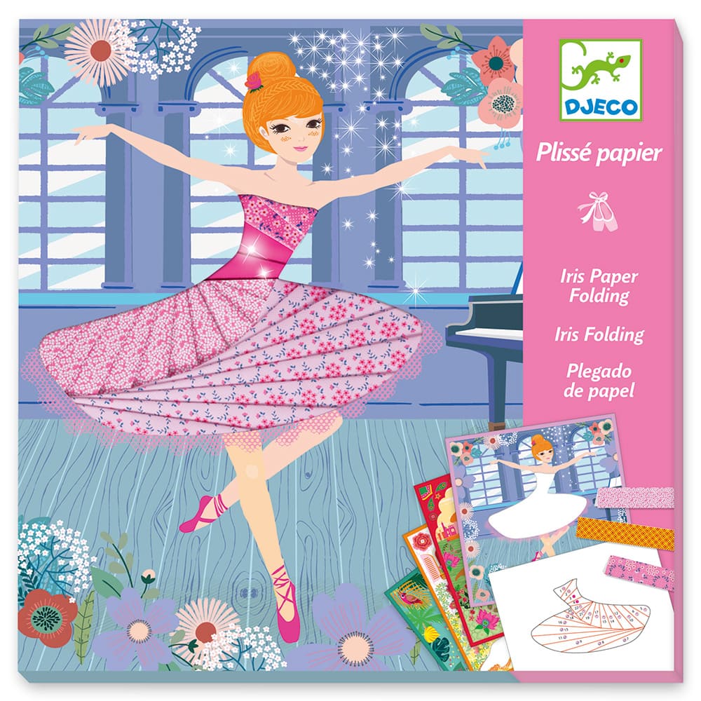 Plisse papier danseuse
