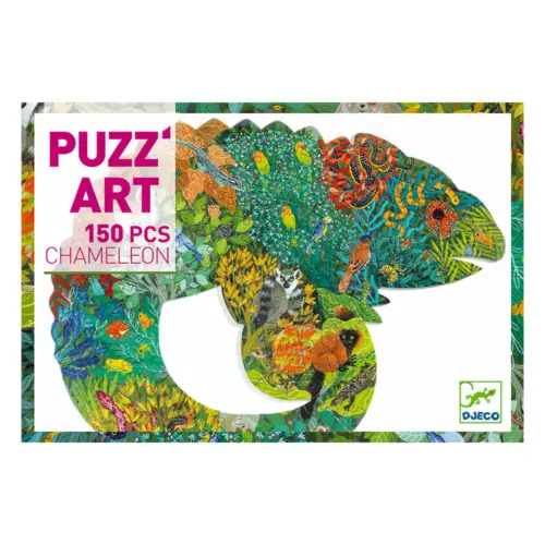 Puzz'art chameleon 150 pièces