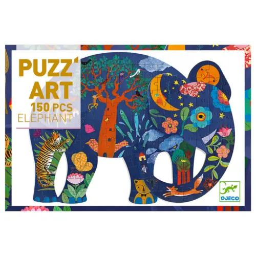 Puzz'art elephant 150 pièces
