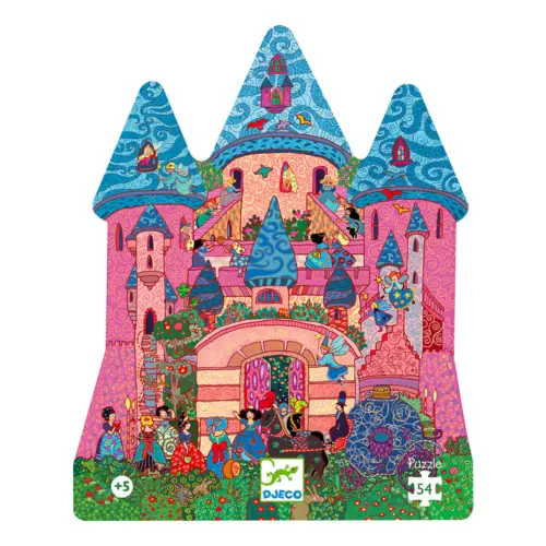Puzzle 54 pièces chateau féerique