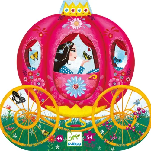 Puzzle 54 pièces le carrosse d'Élise