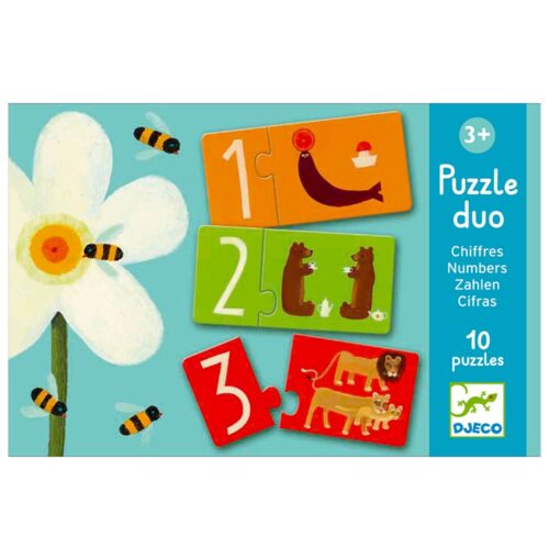 Puzzle duo chiffres - DJECO