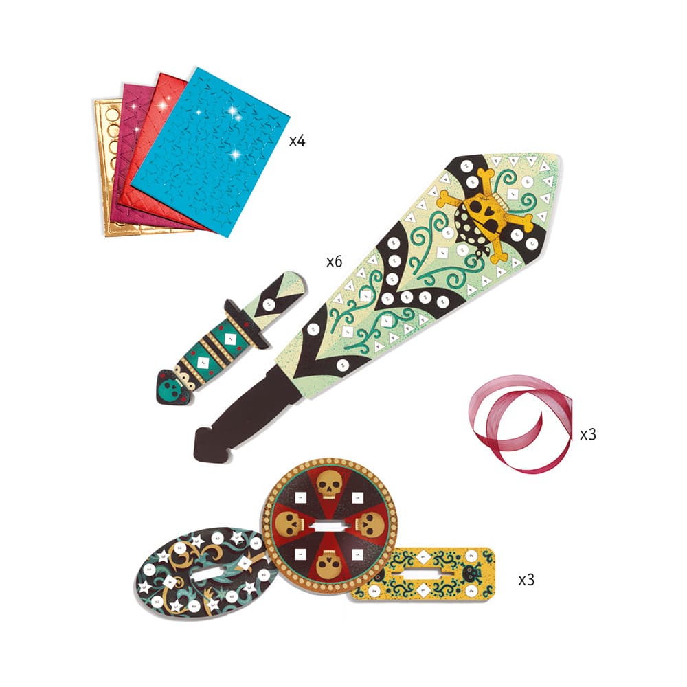 Sabres mosaiques diy comme un pirate – Image 3