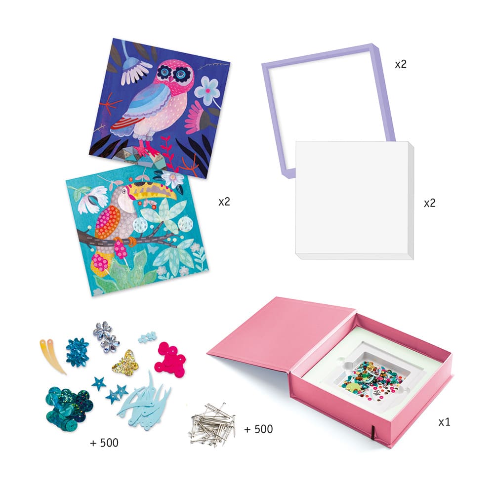 Tableaux de sequins flamboyants – Image 3