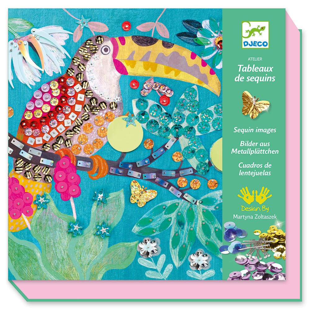 Tableaux de sequins flamboyants