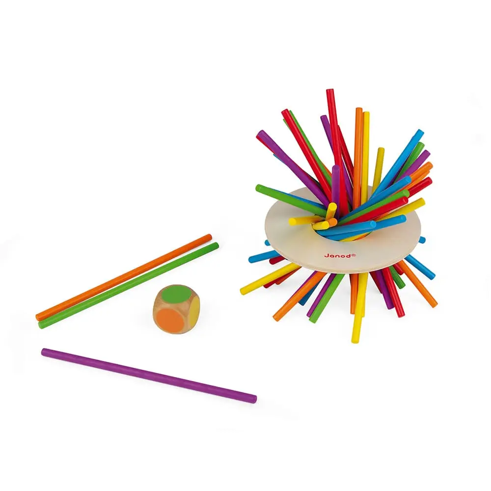 Jeu d'adresse en bois crazy sticks