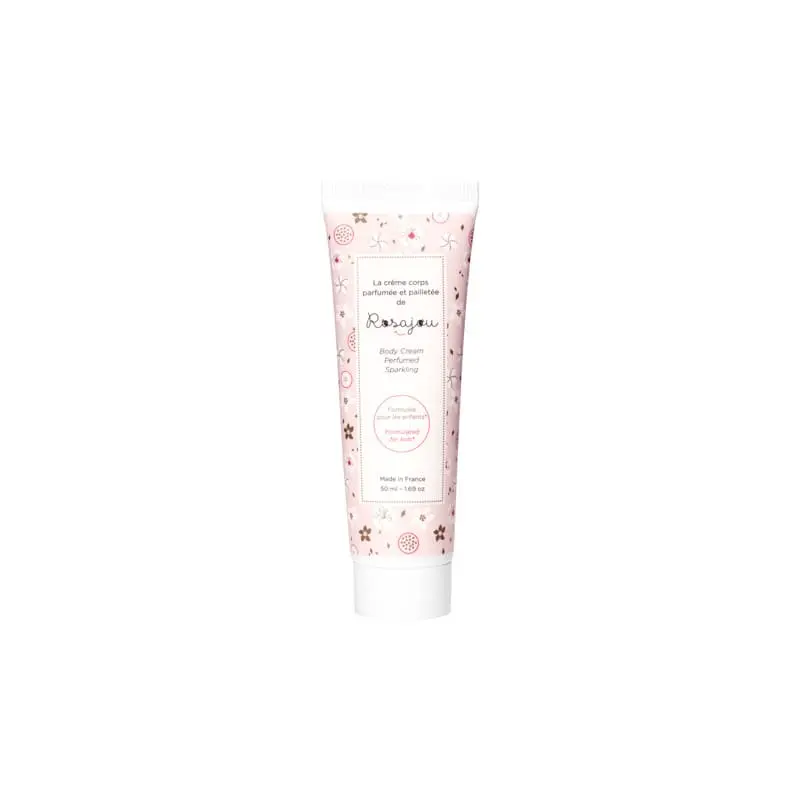 Crème pour le corps paillettée