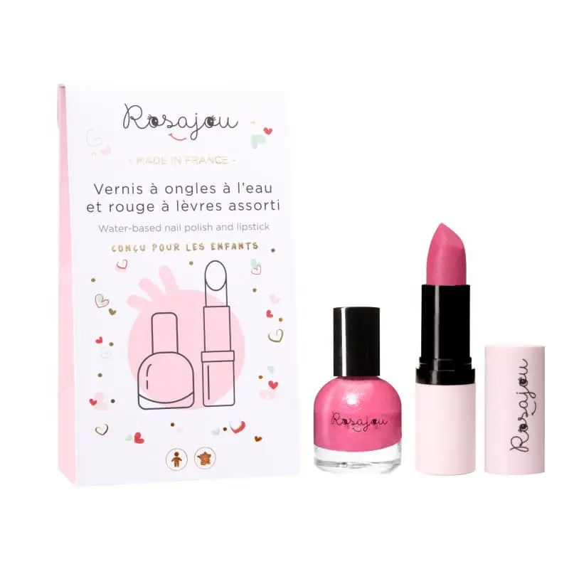 Duo vernis + rouge à lèvres Rubis