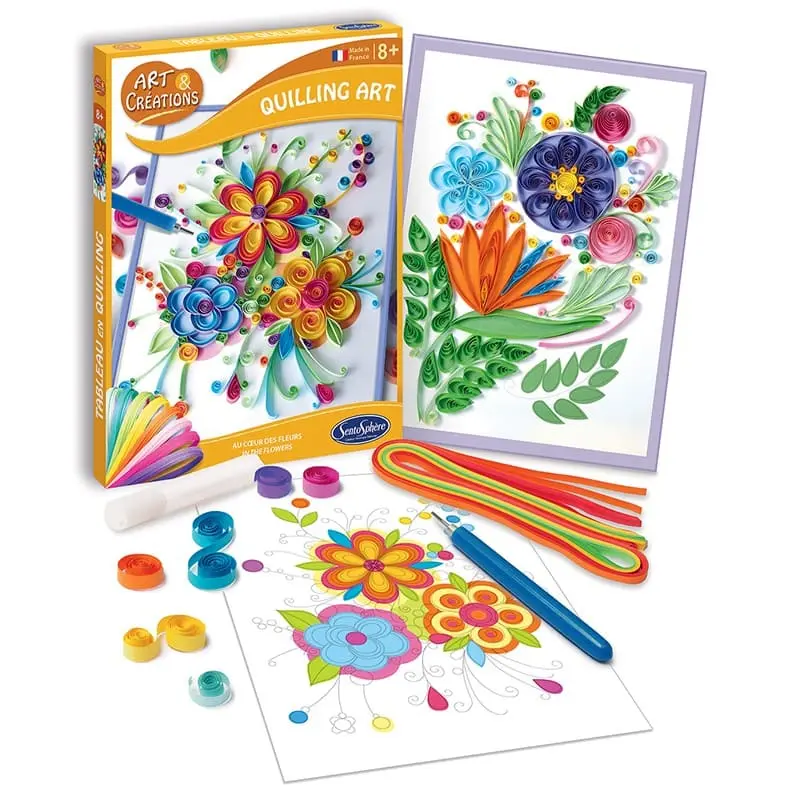 Quilling art au coeur des fleurs – Image 3