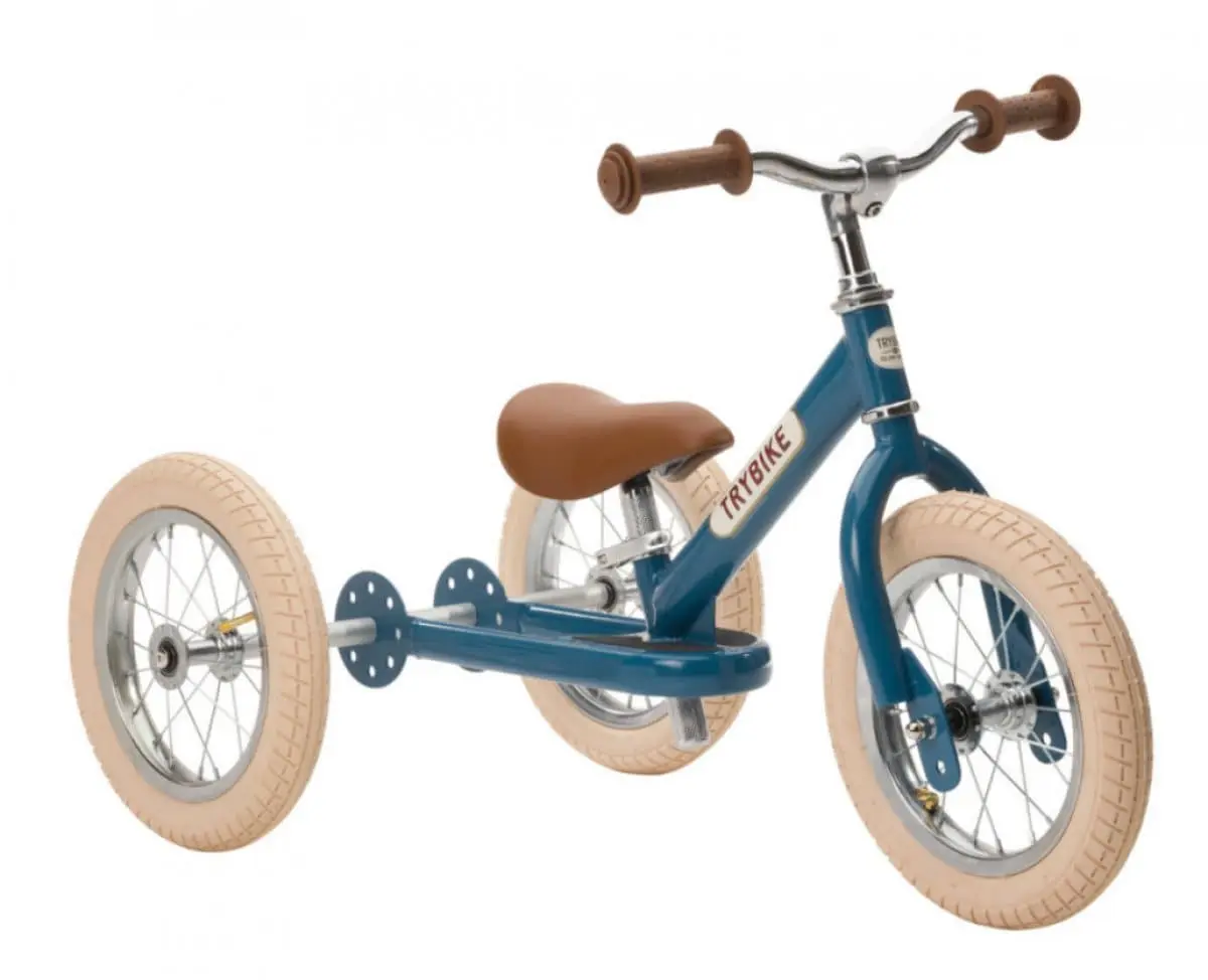 Draisienne vintage bleue – Image 2