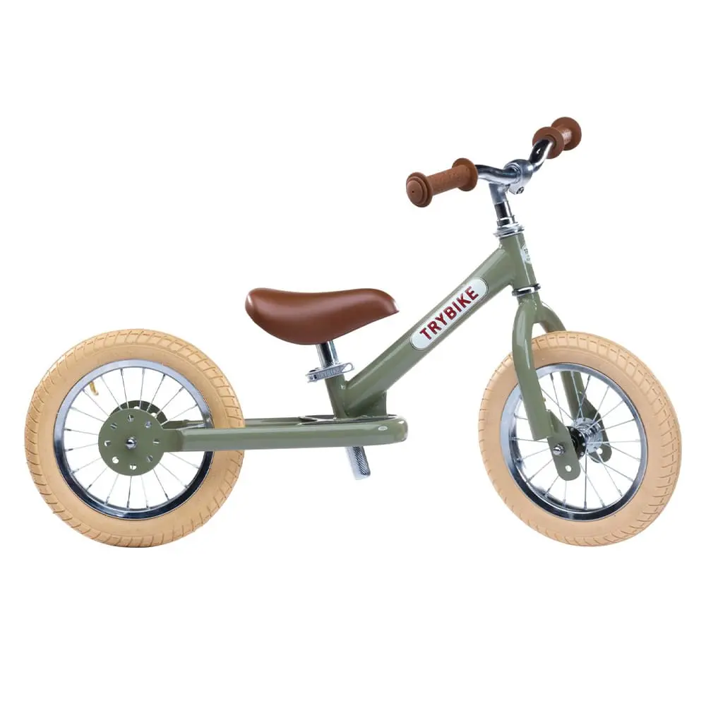 Draisienne vintage verte