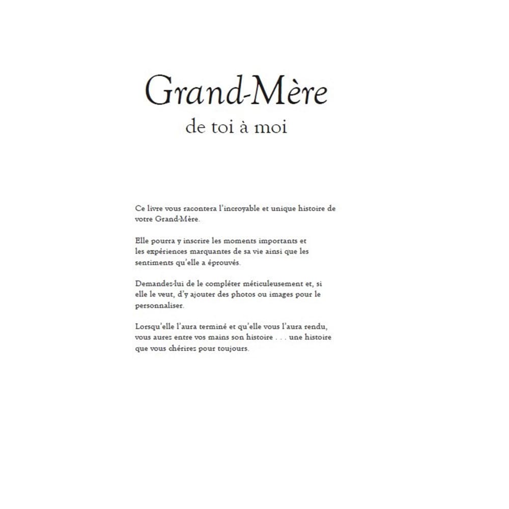Grand-mère - De toi à moi – Image 2