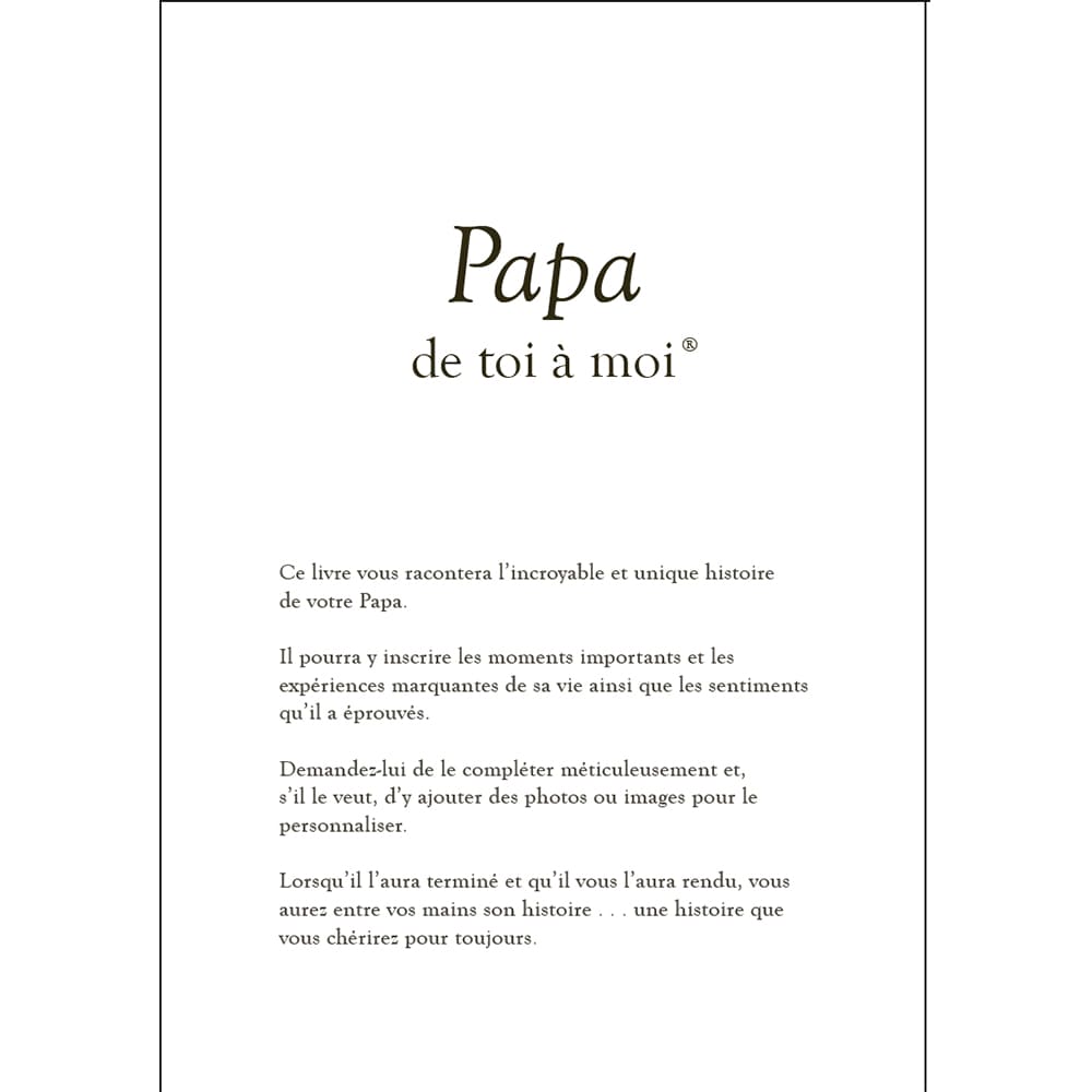 Papa - De toi à moi – Image 2