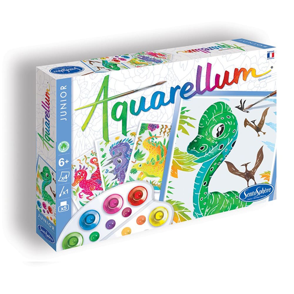 Aquarellum junior dinosaures