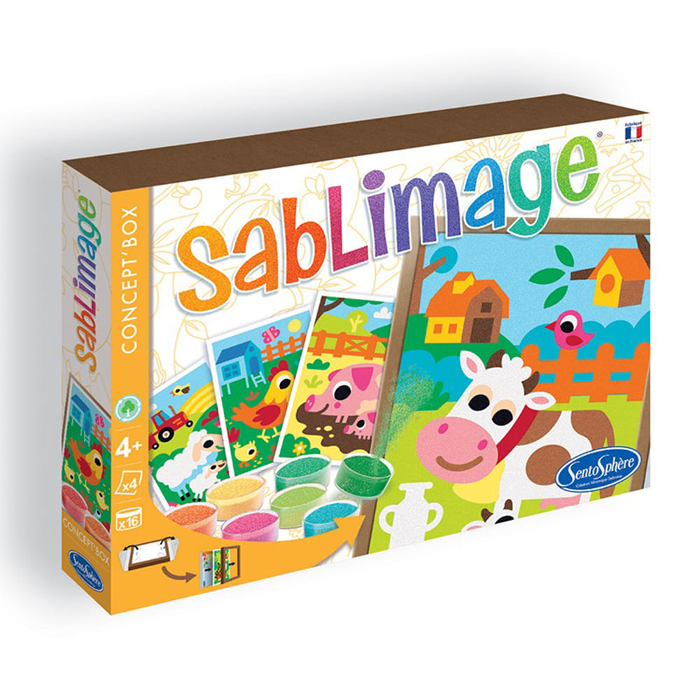 Sablimage animaux de la ferme