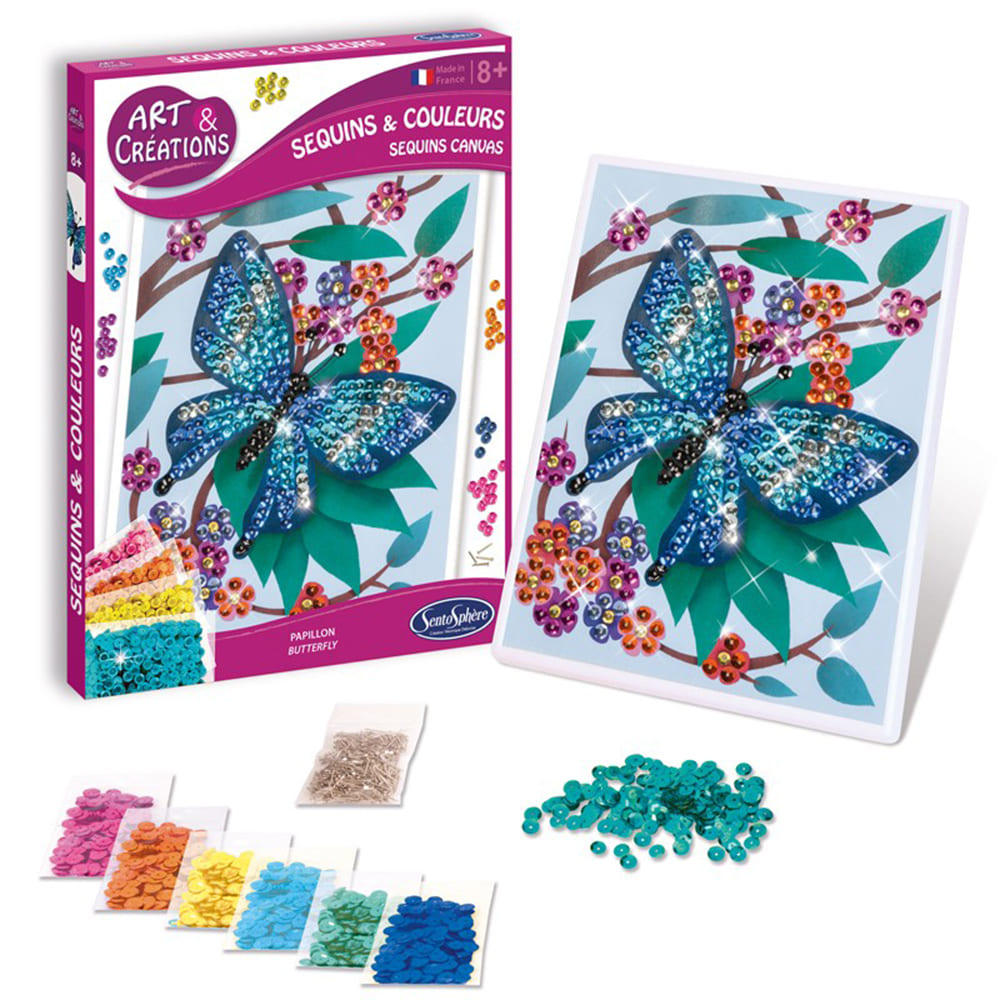 Sequins et couleurs papillons – Image 2