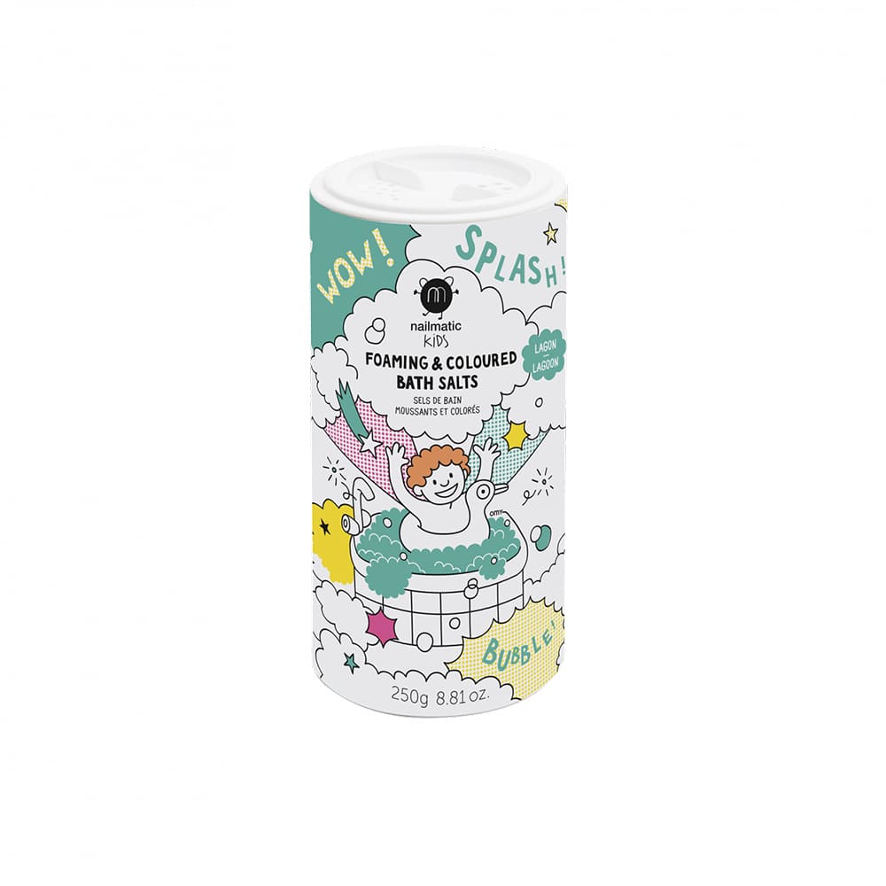 Sels de bain moussants lagon
