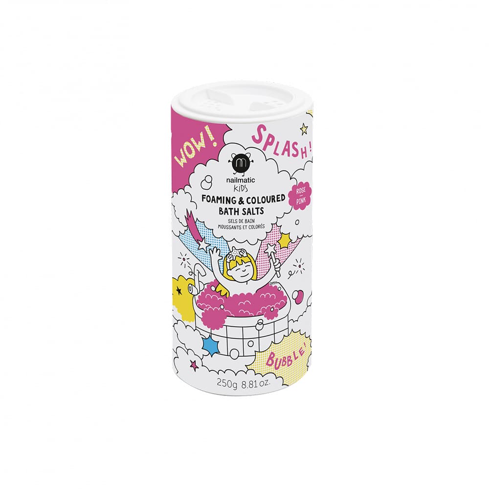 Sels de bain moussants rose
