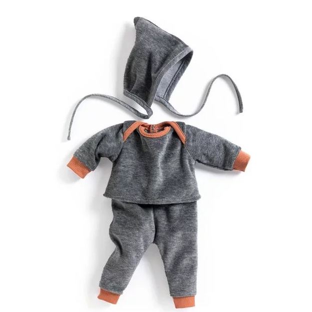 Vêtements de poupée Pearl Gray Pomea