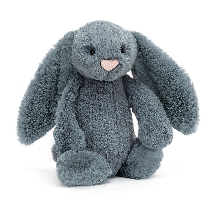 Peluche medium bashful dusky blue bunny