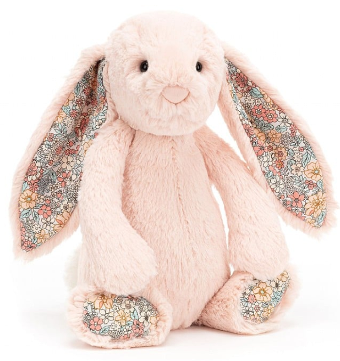 Peluche medium blossom blush bunny