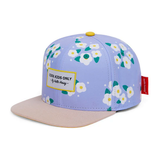 Casquette flower power 2-5 ans