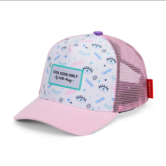Casquette mum pink eyes