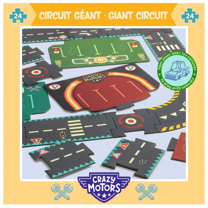 Crazy motors circuit geant