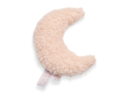Hochet moon pale pink