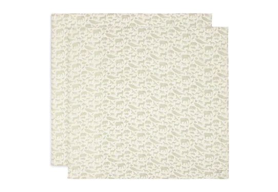 2 langes 115cm animals olive green