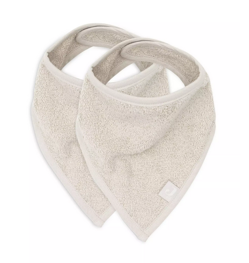 Lot de 2 bandana eponge nougat