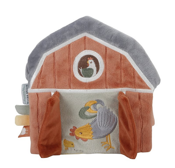 Livre tissu activites ferme