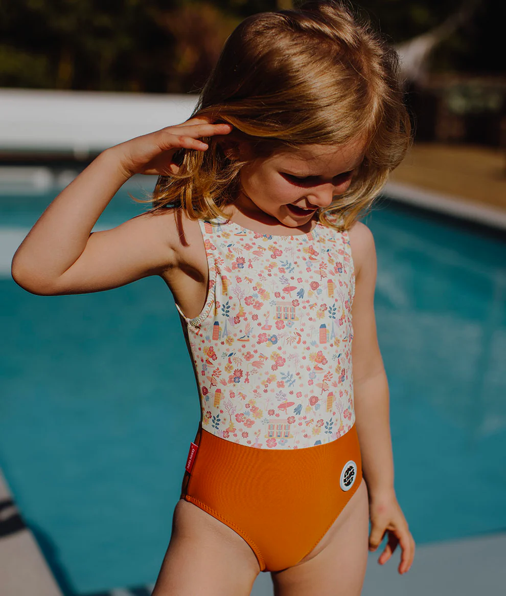 Maillot fille dried flowers 3/4 ans – Image 4