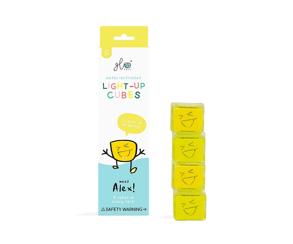 Cubes lumineux Alex Jaune