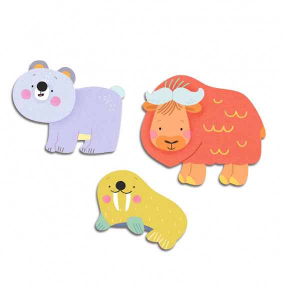 Gommettes animaux de la banquise 18 mois – Image 2