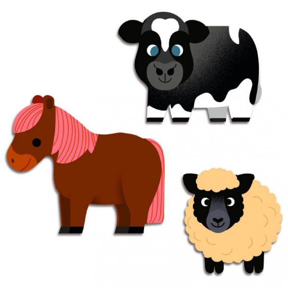 Gommettes Animaux de la ferme 18 mois – Image 2