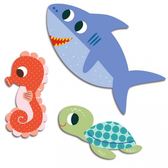 Gommettes animaux de la mer 18 mois – Image 2