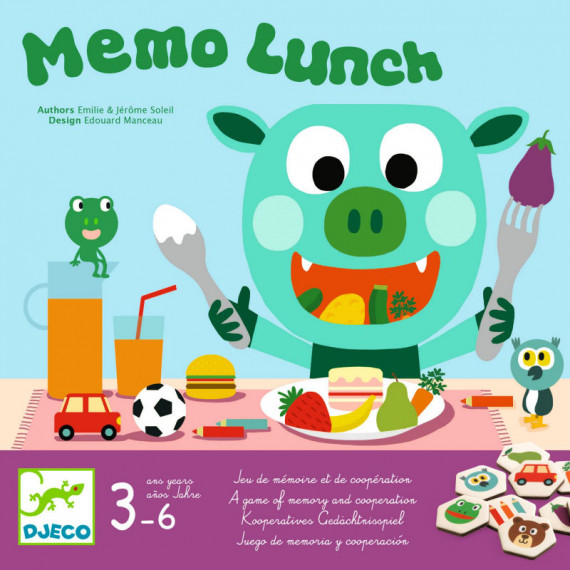 Memo lunch jeu de mémoire et coopération