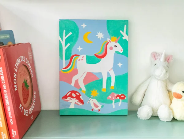 Petit pinceau licorne et piou – Image 3