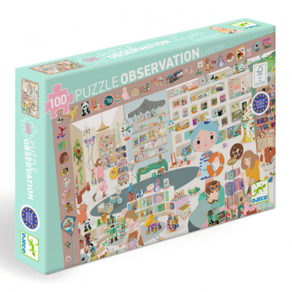 Puzzle 100 pièces petite boutique