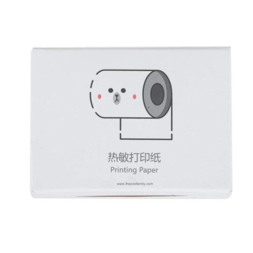 3 Rouleaux papier photo - THE ZOOFAMILY