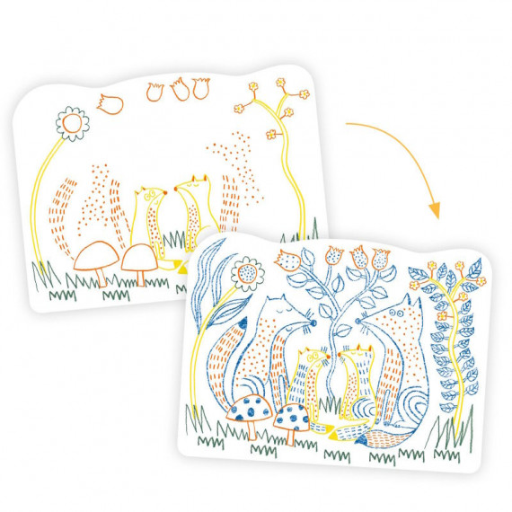 Coloriage à révéler sous bois – Image 3